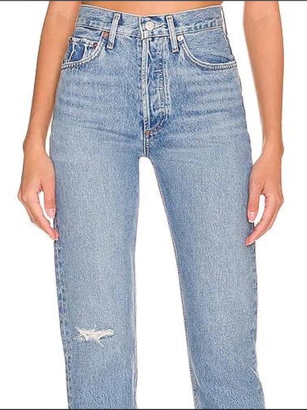 Agolde 90s Pinch Waist in Abstract